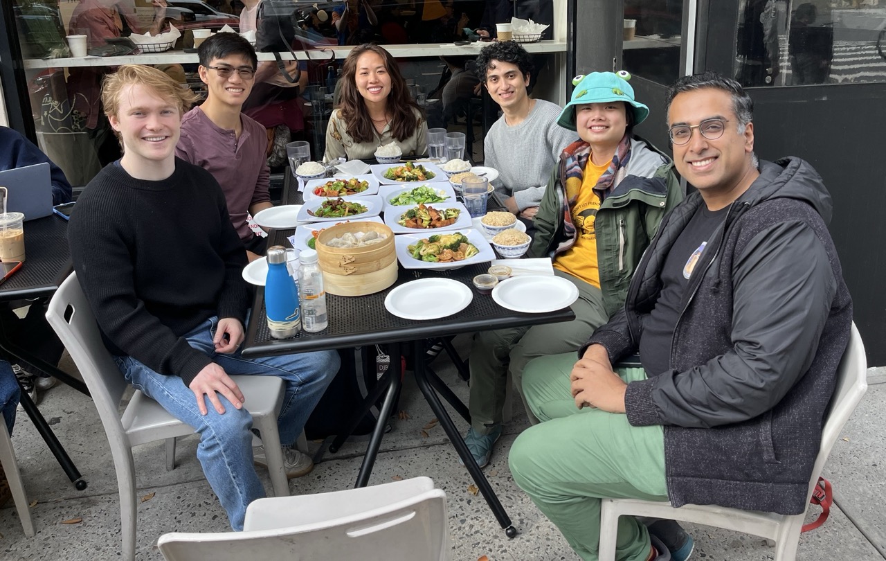 Lunch at Wu & Nussbaum to host a visitor.